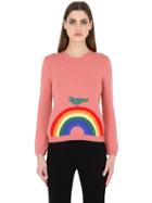 Gucci Rainbow Fine Merino Wool Sweater