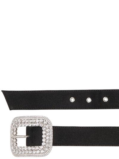 Giuseppe Zanotti Swarovski Buckle Belt