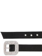 Giuseppe Zanotti Swarovski Buckle Belt