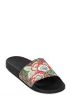 Gucci 20mm Pursuit Gg Supreme Slide Sandals