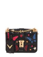 Valentino B-rockstud Butterfly & Star Leather Bag