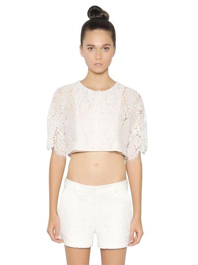 Gaowei+xinzhan Viscose Lace Bolero Jacket