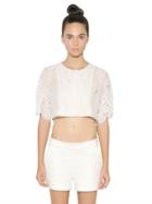 Gaowei+xinzhan Viscose Lace Bolero Jacket