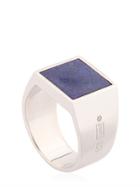 Ch65 Shucky Lapis Lazuli Chevalier Ring