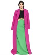 Fausto Puglisi Double Crepe Long Coat