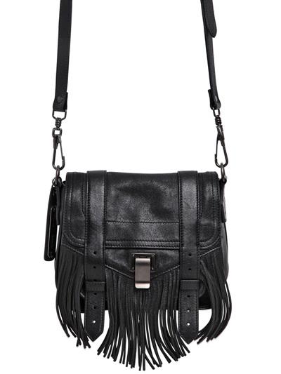 Proenza Schouler - Ps1 Tiny Fringed Lux Leather Bag