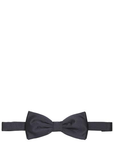 Z Zegna Silk Satin Bow Tie