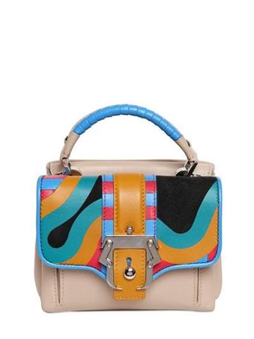 Paula Cademartori - Dun Dun Leather & Suede Shoulder Bag