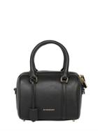 Burberry Small Alchstrarm Leather Top Handle Bag