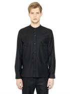Christophe Lemaire Heavy Wool Flannel Shirt