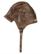 Matchless London Three Wheeler Leather Cap