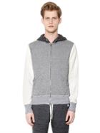 Todd Snyder For Champion Hooded Zip-up Cotton Jersey Sweatshirt