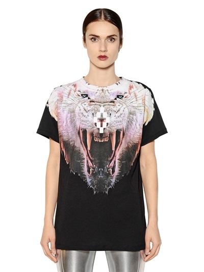Marcelo Burlon County Of Milan Yicoi Printed Cotton Jersey T-shirt