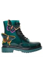 G Six Workshop Ginny Butterfly Lace-up Boots