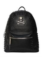 Philipp Plein Studded Faux Leather Backpack