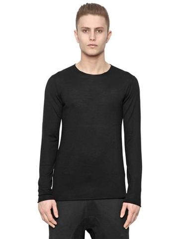 Neil Barrett - Wool Silk Cashmere Knit Sweater