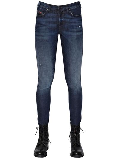 Diesel Skinzee Reg Stretch Cotton Denim Jeans