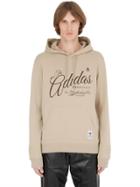Neighborhood For Adidas Originals Hooded Printed Cotton Sweatshirt