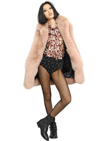 Saint Laurent - Fox Fur Coat