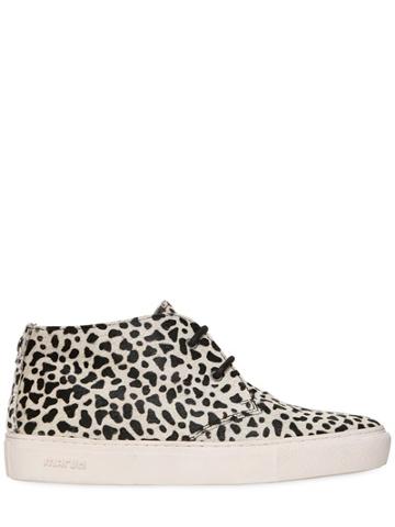 Maruti - Blizz Printed Ponyskin Sneakers