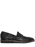 Ink Shoes Washed & Brushed Leather Loafers