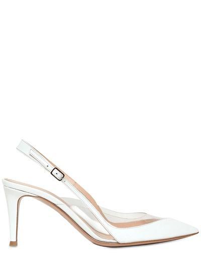 Gianvito Rossi - 70mm Leather Sling Back Sandals