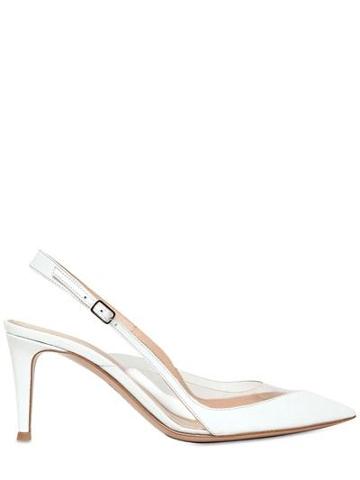 Gianvito Rossi - 70mm Leather Sling Back Sandals