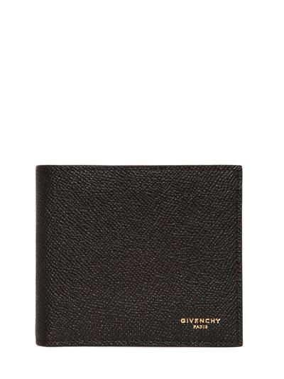 Givenchy Pebbled Leather Wallet With Coin Pocket