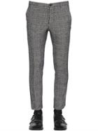 Christian Pellizzari 17.5cm Cotton & Wool Sharkskin Pants
