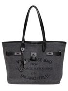V73 Small Monte Napoleone Cotton Felt Tote