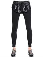 Adidas By Stella Mccartney Essentials Shorts & Microfiber Leggings
