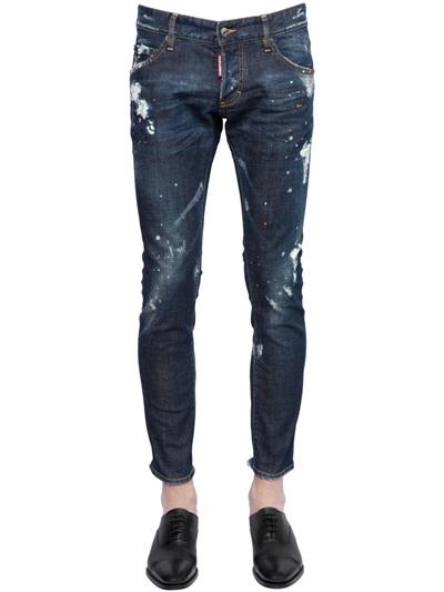 Dsquared2 16.5cm Clement Miner Stretch Denim