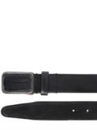 Dsquared2 40mm Faded Brushed Leather Belt
