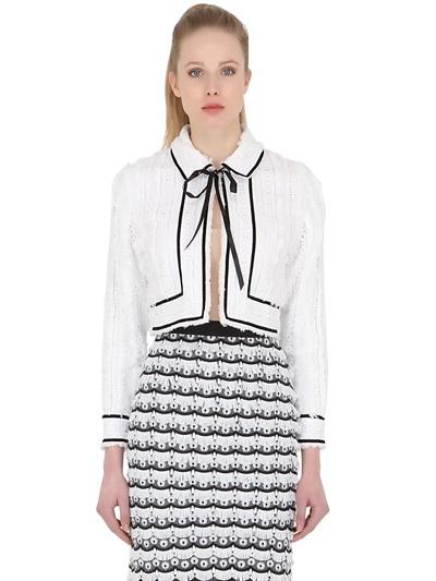 Dagda Cotton Lace Bolero Jacket