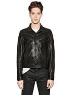 The Kooples Paper Effect Leather Jacket