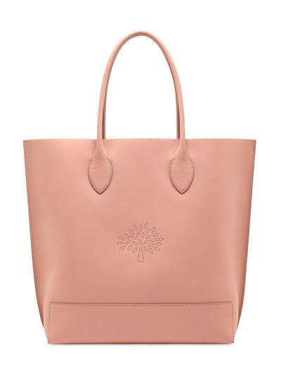 Mulberry Blossom Nappa Leather Tote Bag