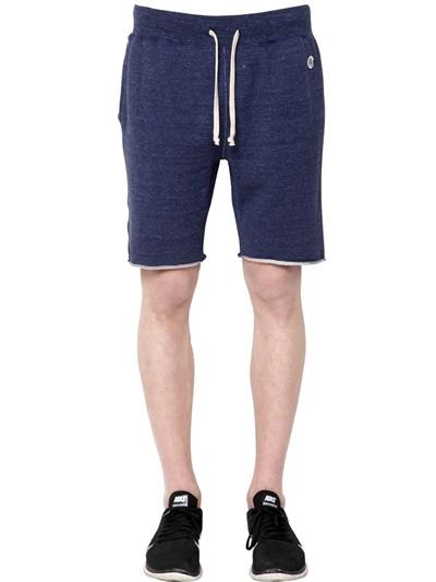 Todd Snyder For Champion Techno Cotton Jersey Sweat Shorts