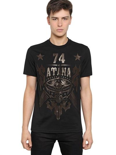 Givenchy Satana Cuban Fit Cotton Jersey T-shirt