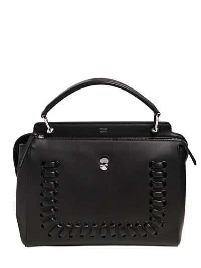 Fendi.com Corset Detail Leather Bag
