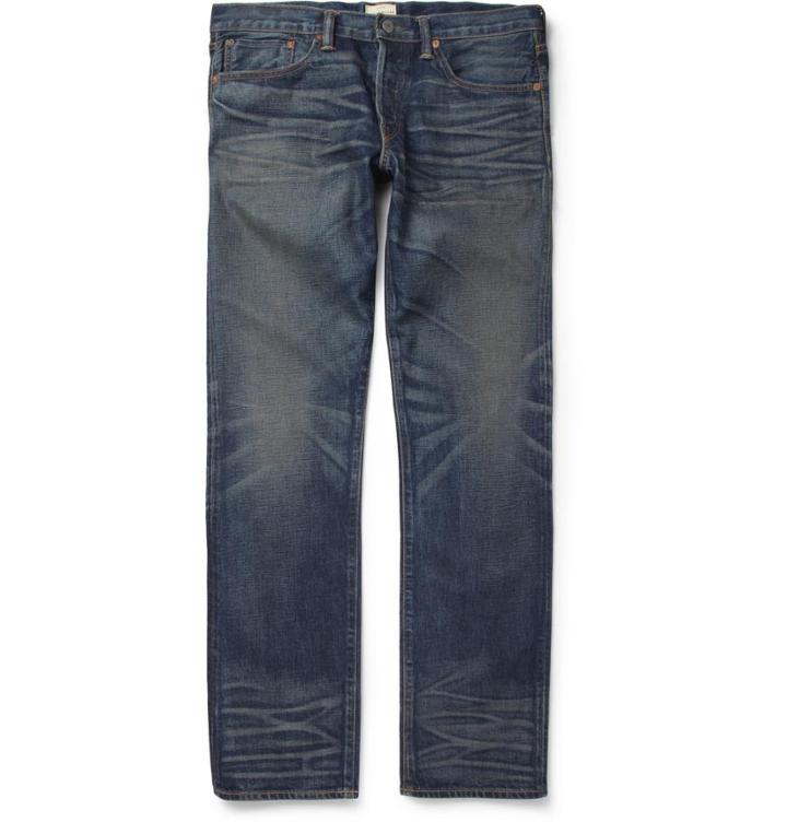 Simon Miller M002 Park View Regular-fit Washed Selvedge Denim Jeans