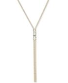 Thalia Sodi Gold-tone & Crystal Ball-chain Lariat Necklace, 17-1/2 + 3 Extender, Created For Macy's