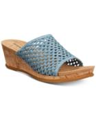 Baretraps Flossey Slip-on Wedge Sandals Women's Shoes
