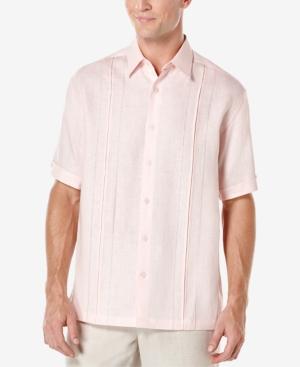 Cubavera Men's Box-pleat Short-sleeve Shirt