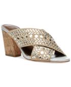 Donald J Pliner Gilian Block-heel Slides Women's Shoes