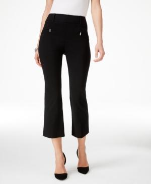 Inc International Concepts Cropped Flare-leg Pants, Only At Macy's
