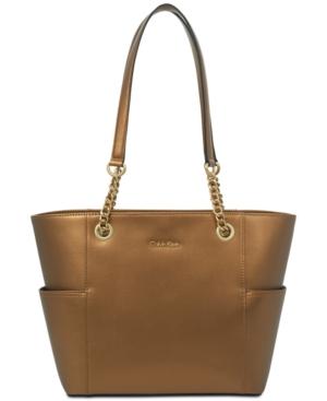 Calvin Klein Hayden Mercury Tote