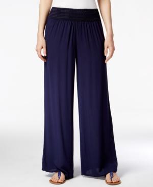 Bcx Juniors' Pull-on Wide-leg Pants