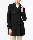 Anne Klein Double-breasted Peacoat, Only At Macy's