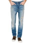 Levi's Men's 514 Straight Fit Ripped Jeans
