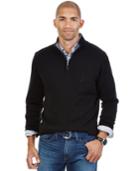 Nautica Big And Tall Quarter-zip Sweater